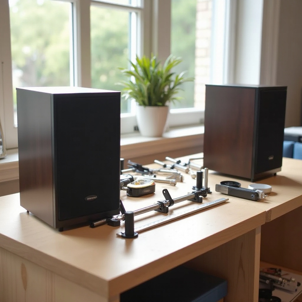 mount bookshelf speakers